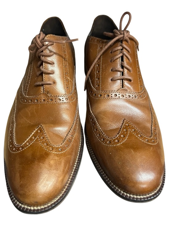 Cole Haan Other - Cole Haan Williams Men’s 10M British Tan Leather Wingtip Oxford Shoes